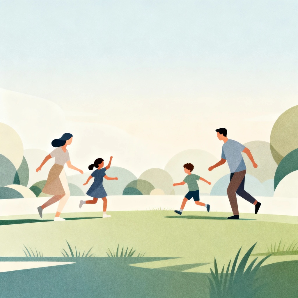 Zabawy na świeżym powietrzu dla całej rodziny